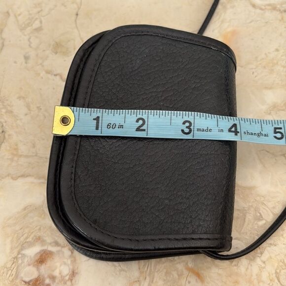 Vintage Golan Mini Leather Crossbody Saddle Bag - Picture 11 of 13